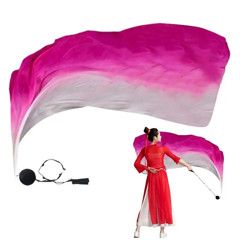 Dance Silk Veil Belly Dance Silk Scarf Veils Poi Streamer Gradual Colors Silk Poi Flags With Poi Ball Belly Dance Silk Scarf
Dance Silk Veil Belly Dance Silk Scarf Veils Poi Streamer Gradual Colors Silk Poi Flags With Poi Ball Belly Dance Silk Scarf