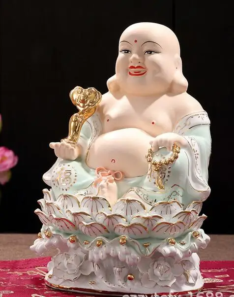 Lucky Maitreya Buddha, Buddha ornament, Chinese Home decor, ceramic crafts, living room decoration, Sculpture, statue~
Lucky Maitreya Buddha, Buddha ornament, Chinese Home decor, ceramic crafts, living room decoration, Sculpture, statue~