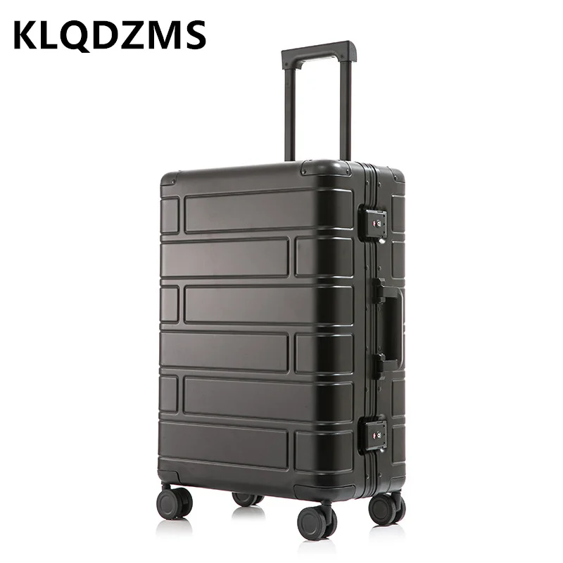 KLQDZMS 20"24"28 Inch The New Full Aluminum Magnesium Alloy Trolley Suitcase Student Boarding Box Large Capacity Hand Luggage
KLQDZMS 20"24"28 Inch The New Full Aluminum Magnesium Alloy Trolley Suitcase Student Boarding Box Large Capacity Hand Luggage