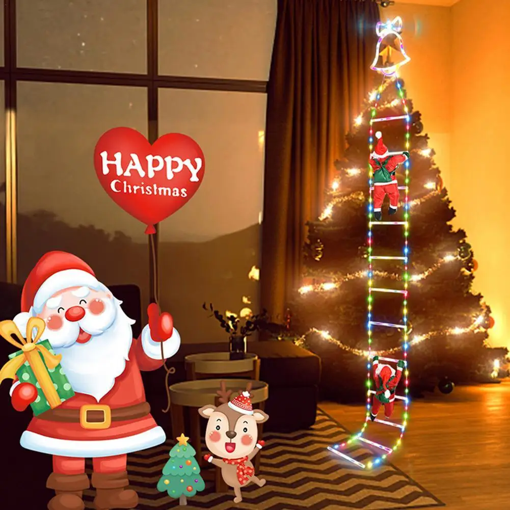 LED Ladder Light For Santa Claus Home Christmas Decor String Lamp Indoor Outdoor Window Garden Xmas Tree Hanging Strip Light
LED Ladder Light For Santa Claus Home Christmas Decor String Lamp Indoor Outdoor Window Garden Xmas Tree Hanging Strip Light