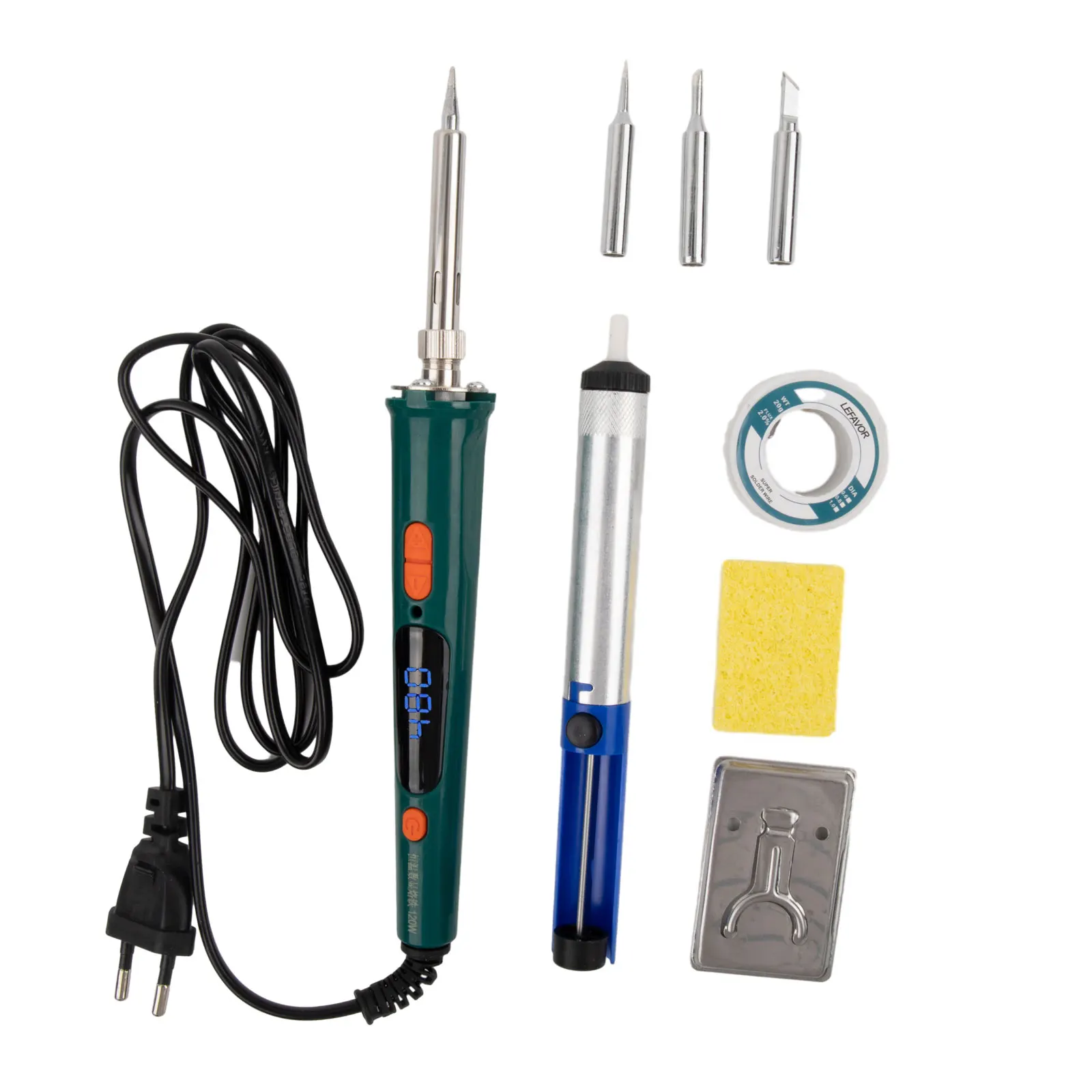 1 Set Soldering Iron Digita Soldering Pen Welding 120W 200-600℃ 220V Adjustable Constant Temperature Electric LED
1 Set Soldering Iron Digita Soldering Pen Welding 120W 200-600℃ 220V Adjustable Constant Temperature Electric LED