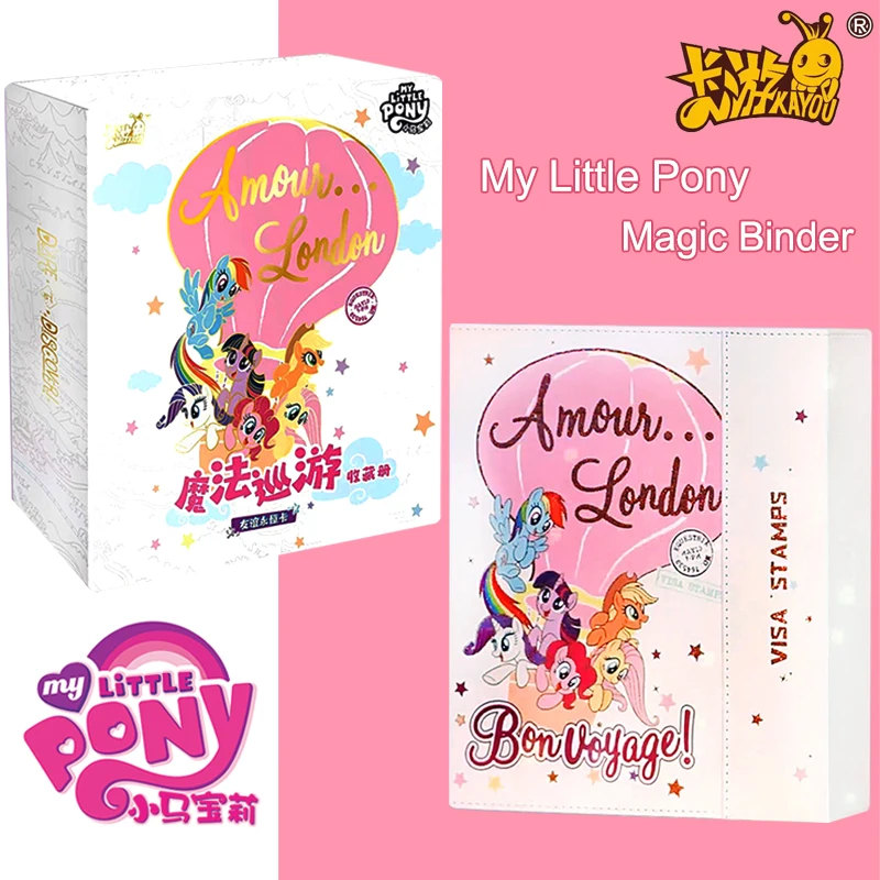 Kayou Genuine My Little Pony Card Book Magic Binder Contains Rare Anime PR Collection Cards For Children's Cute Birthday Gifts
Kayou Genuine My Little Pony Card Book Magic Binder Contains Rare Anime PR Collection Cards For Children's Cute Birthday Gifts