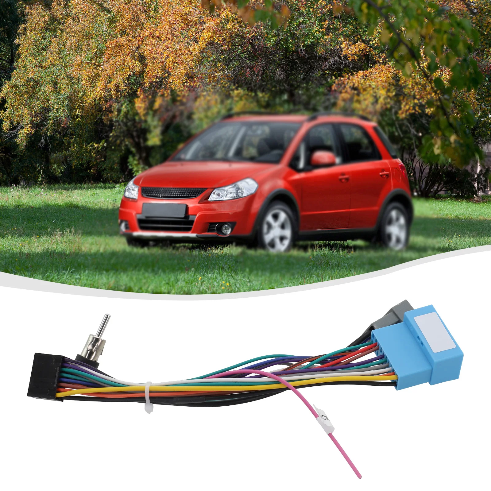 Car Accessories Radio Wiring Harness Anti-corrosion Black + White Direct Installation Easy To Install Plug And Play
Car Accessories Radio Wiring Harness Anti-corrosion Black + White Direct Installation Easy To Install Plug And Play