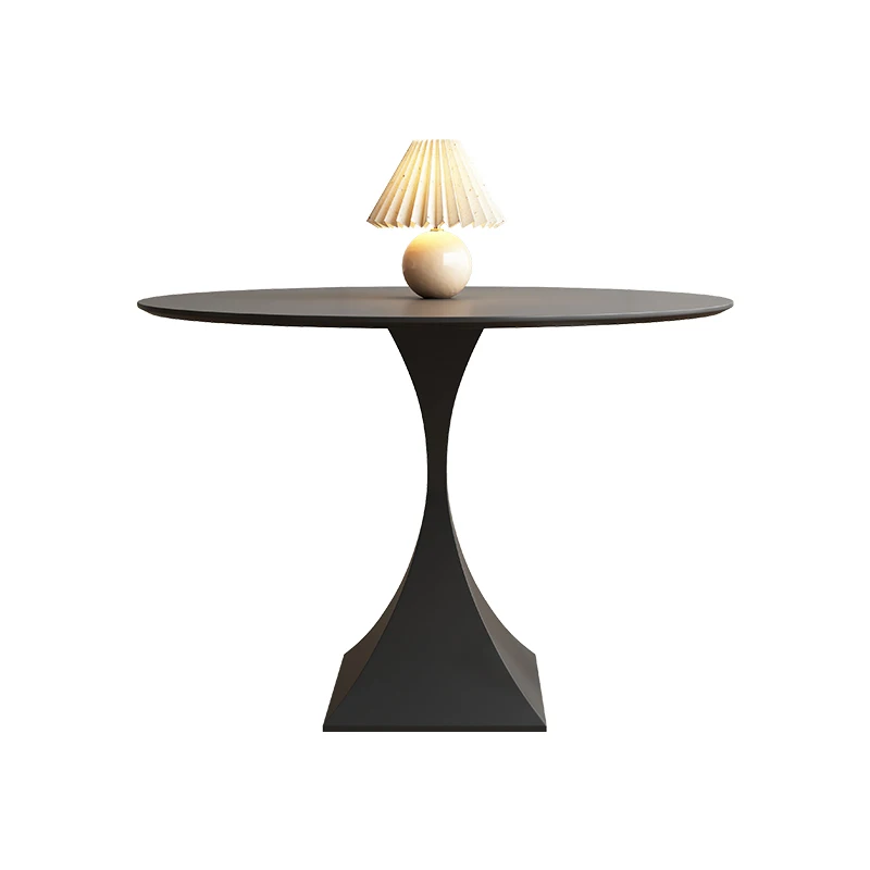 YY Pure Black Stone Plate round Dining Table Minimalist Home Small Apartment Restaurant Dining Table
YY Pure Black Stone Plate round Dining Table Minimalist Home Small Apartment Restaurant Dining Table
