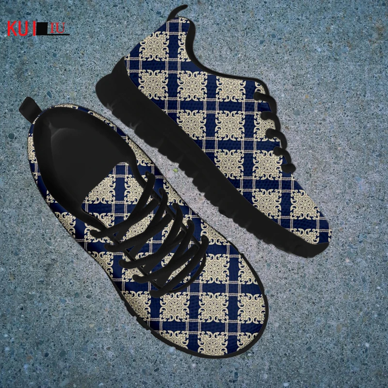 KUILIU Geometric Tribal Pattern Women Casual Sneaker Famale Lace Up Flat Shoes Free Shipping Custom Breathable Mesh Sneakers
KUILIU Geometric Tribal Pattern Women Casual Sneaker Famale Lace Up Flat Shoes Free Shipping Custom Breathable Mesh Sneakers