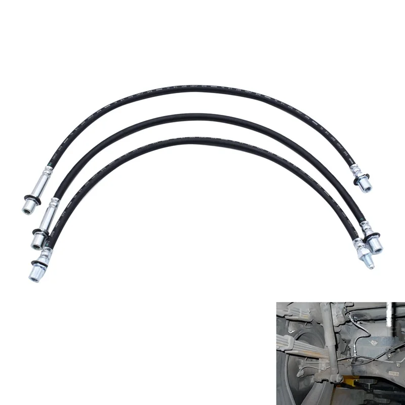 3Pcs Front Rear Extended Brake Line Hose Kit For Toyota Hilux LN106 LN46 LN60 LN65 RN105 YN65 YN67
3Pcs Front Rear Extended Brake Line Hose Kit For Toyota Hilux LN106 LN46 LN60 LN65 RN105 YN65 YN67