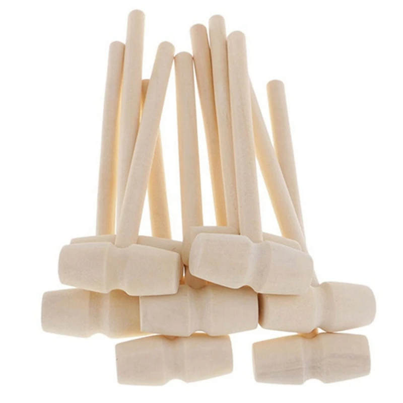 2023 Hot-60Pcs Mini Wooden Hammer For Lobster Crab And Other Shellfish,Solid Wood Mini Mallet Knocking Planet Cake Wooden Hammer
2023 Hot-60Pcs Mini Wooden Hammer For Lobster Crab And Other Shellfish,Solid Wood Mini Mallet Knocking Planet Cake Wooden Hammer