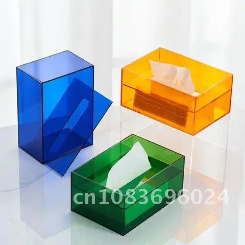 Modern Light Luxury Living Room Tissue Box Coffee Table Creative Paper Box Office Desktop Acrylic Tissue Storage Home Docer Gift
Modern Light Luxury Living Room Tissue Box Coffee Table Creative Paper Box Office Desktop Acrylic Tissue Storage Home Docer Gift