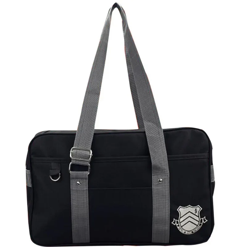 Persona 5 canvas school bag Akira Kurusu cosplay shoulder bag anime JK uniform Oxford casual messenger bag student bookbag
Persona 5 canvas school bag Akira Kurusu cosplay shoulder bag anime JK uniform Oxford casual messenger bag student bookbag