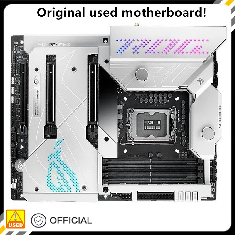 Для ROG MAXIMUS Z690 FORMULA Материнская плата LGA 1700 для Intel Z690 DDR5 USB3.0 M.2 NVME оригинальная настольная материнская плата Б/у материнская плата
Для ROG MAXIMUS Z690 FORMULA Материнская плата LGA 1700 для Intel Z690 DDR5 USB3.0 M.2 NVME оригинальная настольная материнская плата Б/у материнская плата