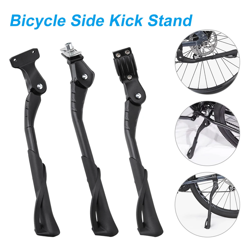 Bicycle Side Kick Stand MTB Stand Foot Brace Aluminium Alloy Bike Holder Footrest Adjustable Bike Parking Rack Cycling Equipment
Bicycle Side Kick Stand MTB Stand Foot Brace Aluminium Alloy Bike Holder Footrest Adjustable Bike Parking Rack Cycling Equipment
