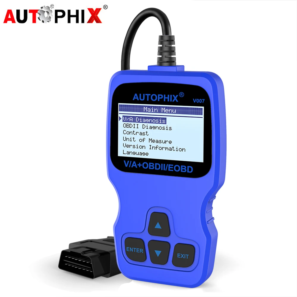 

Автомобильный сканер OBD2 Autophix V007, диагностический инструмент для всех систем, сброс масла EPB, ABS, SRS, считыватель кодов, подходит для VAG, VW, Audi, seat