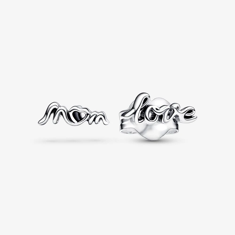 Authentic 925 Sterling Silver Love Mum Stud Earrings for Women Original Jewelry Ear Brincos Free Shipping
Authentic 925 Sterling Silver Love Mum Stud Earrings for Women Original Jewelry Ear Brincos Free Shipping
