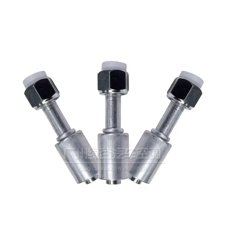 High Strength Aluminum Alloy Automotive Air Conditioning Pipe Joint R134a Cold Air Pipe Head with Thin Thick Sleeve 1pc
High Strength Aluminum Alloy Automotive Air Conditioning Pipe Joint R134a Cold Air Pipe Head with Thin Thick Sleeve 1pc