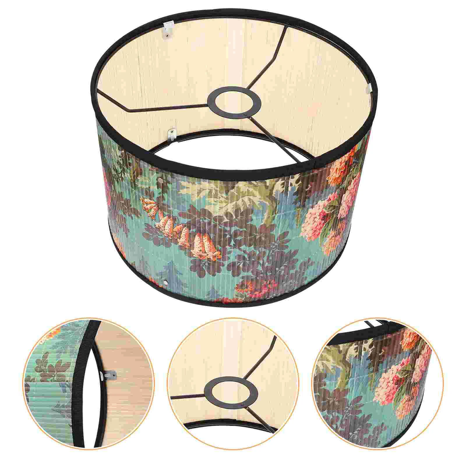 Vintage Drum Lamp Shade Floral Lampshade Colorful Printed Chandelier Lamp Cover Replacement Pattern Light Cover Table Lamp
Vintage Drum Lamp Shade Floral Lampshade Colorful Printed Chandelier Lamp Cover Replacement Pattern Light Cover Table Lamp