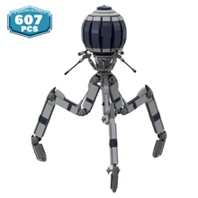 MOC Star Space Droided Stilt Spider Building Blocks Action Droids Figure Classic Movies Robot Bricks Set Toys for Children
MOC Star Space Droided Stilt Spider Building Blocks Action Droids Figure Classic Movies Robot Bricks Set Toys for Children