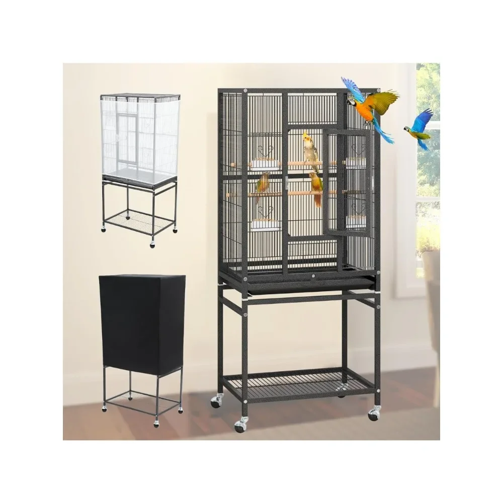 53 inch bird cage seed catcher and cage cover, black long tailed parrot cage free shipping
53 inch bird cage seed catcher and cage cover, black long tailed parrot cage free shipping