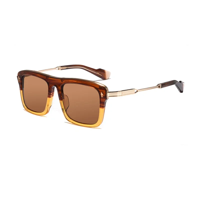 

Оправа для очков STELLA UV400 для мужчин и женщин, модные дизайнерские брендовые солнечные очки квадратной формы, из ацетата, ручной работы, для вождения