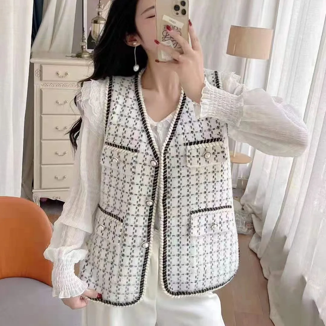 2023 Woman Vest Foreign Style and Versatility Fur Integrated Younger Women's Coat Haining Autumn Winter New H546
2023 Woman Vest Foreign Style and Versatility Fur Integrated Younger Women's Coat Haining Autumn Winter New H546