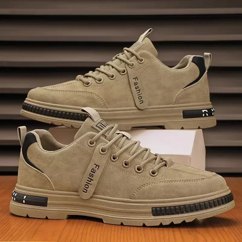 2024 spring new cargo shoes men's casual trend breathable and versatile Korean version of low-top British style martin boots
2024 spring new cargo shoes men's casual trend breathable and versatile Korean version of low-top British style martin boots