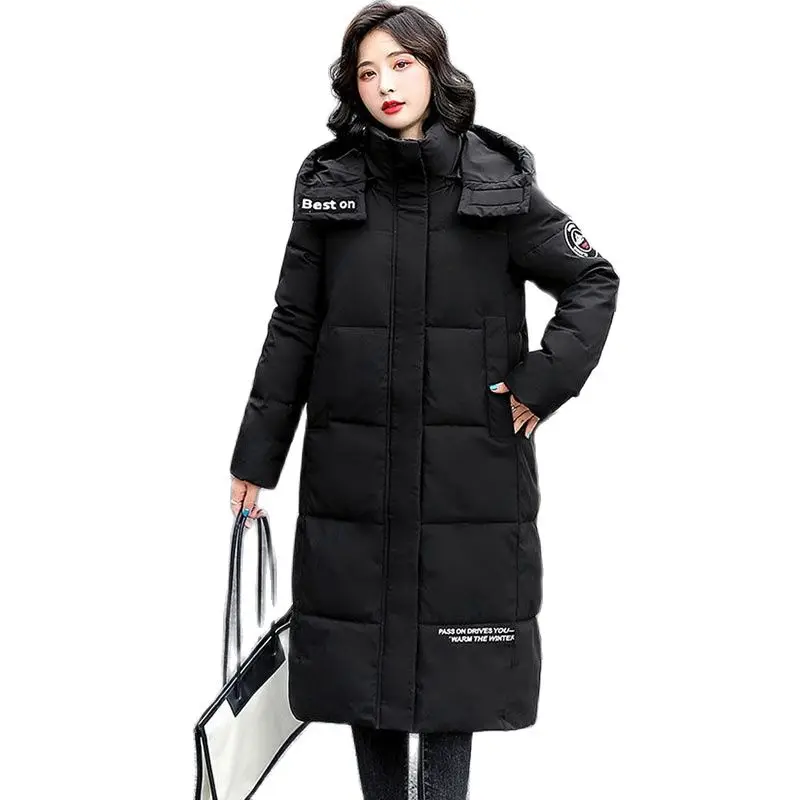 2022Fashion Hooded Down Women's Extreme Cold Warm High-grade White Duck Down Mid-length Over-the-knee Loose Pocket
2022Fashion Hooded Down Women's Extreme Cold Warm High-grade White Duck Down Mid-length Over-the-knee Loose Pocket