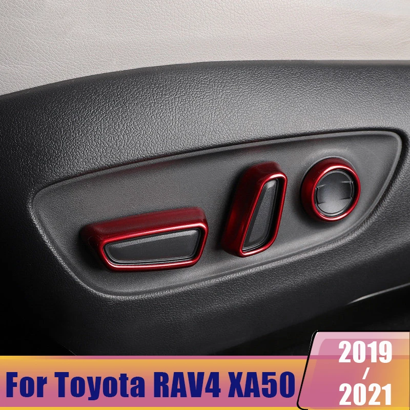 For Toyota RAV4 RAV 4 2019 2020 2021 2022 XA50 Car Seat Adjustment Switch Knob Panel Trim Covers Interior Moulding Accessories
For Toyota RAV4 RAV 4 2019 2020 2021 2022 XA50 Car Seat Adjustment Switch Knob Panel Trim Covers Interior Moulding Accessories