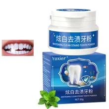 Yoxier Whitening Clean Stains Tooth Powder 30g Protect Bright Teeth Oral Care Teeth Cleaning Fresh Breath Remove Tooth Stains
Yoxier Whitening Clean Stains Tooth Powder 30g Protect Bright Teeth Oral Care Teeth Cleaning Fresh Breath Remove Tooth Stains