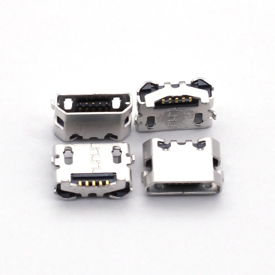 

10 шт. Micro USB 5pin разъем Reverse Ox Horn зарядный порт разъем мини Usb для Huawei 4X Y6 4A P8 C8817 Max Lite Pro