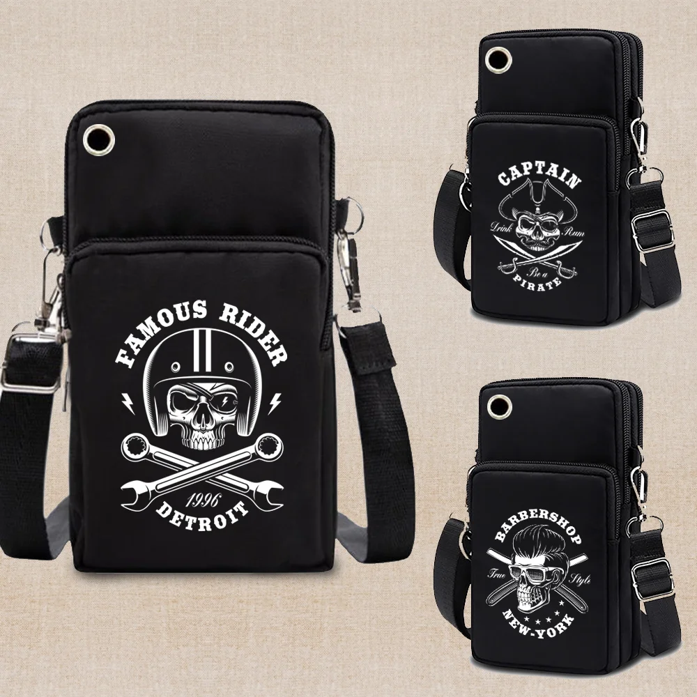 Women Handbags Multifunctional Shoulder Bags Fashion Crossbody Bag for Ladies Skull Print Phone Messenger Coin Purse Wrist Pack
Women Handbags Multifunctional Shoulder Bags Fashion Crossbody Bag for Ladies Skull Print Phone Messenger Coin Purse Wrist Pack