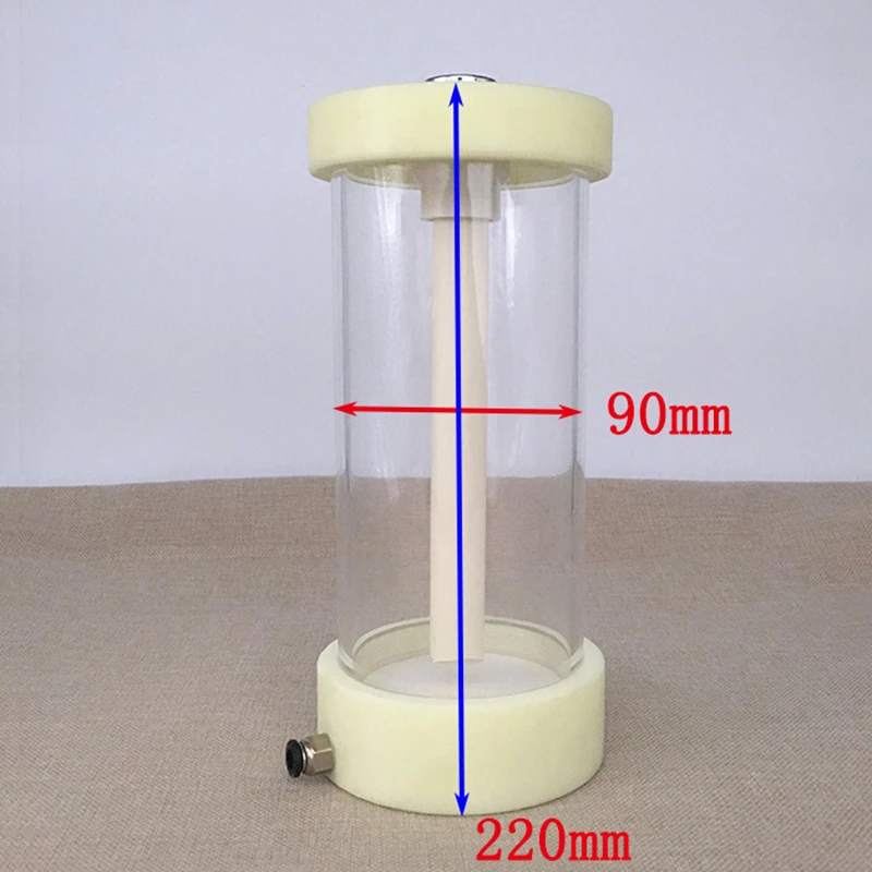 Experimental small powder cup plexiglass with fluidized plate for powder supply bucket and powder pump, free powder pipe trachea
Experimental small powder cup plexiglass with fluidized plate for powder supply bucket and powder pump, free powder pipe trachea
