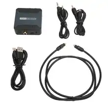 Optical To RCA Converter Lossless Transmission Technology Aluminium Alloy 192KHz DAC Converter Bluetooth V5.0 for Teaching Optical To RCA Converter Lossless Transmission Technology Aluminium Alloy 192KHz DAC Converter Bluetooth V5.0 for Teaching