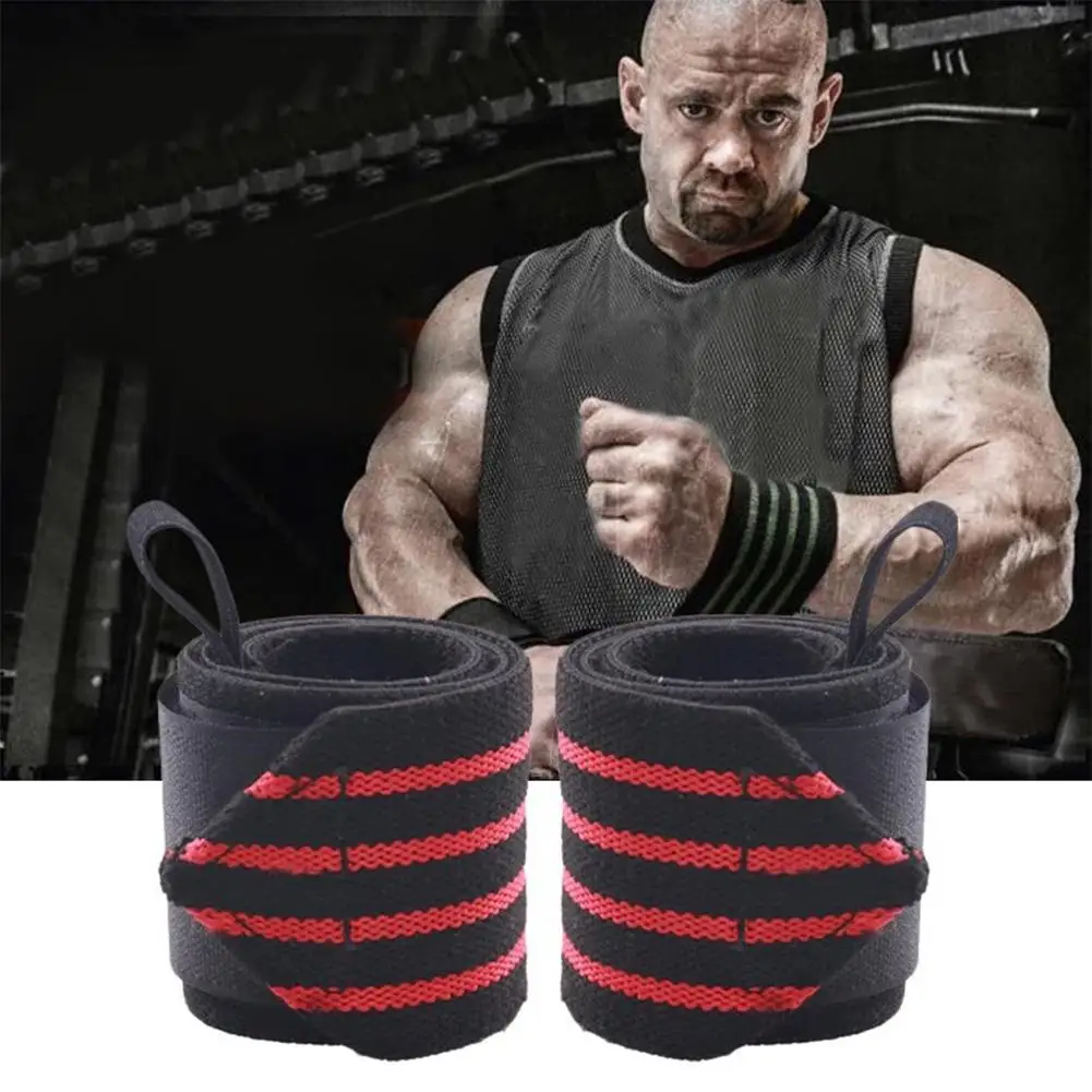 1 Pair Fitness Wrist Wraps For Men Women Weight Lifting Strength Training Winding Elastic Bandage Wrist Protector
1 Pair Fitness Wrist Wraps For Men Women Weight Lifting Strength Training Winding Elastic Bandage Wrist Protector