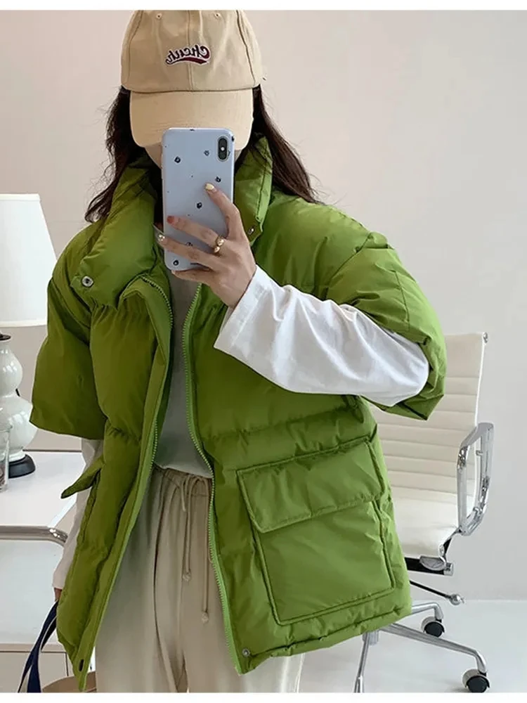 2023 Puffer Vest Half Sleeve Down Winter Sleeveless Jacket for Women Cotton Padded Short Sleeve Vest Autumn Spring Popular Coat
2023 Puffer Vest Half Sleeve Down Winter Sleeveless Jacket for Women Cotton Padded Short Sleeve Vest Autumn Spring Popular Coat