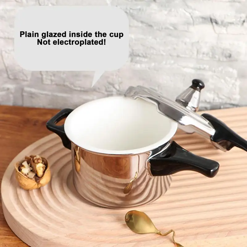 

Unique Shape Pressure Tea Cups Travel Universal Coffee Mugs 390ml Ceramic Coffee Cup With Lid Lovers Pressure Cooker Shape