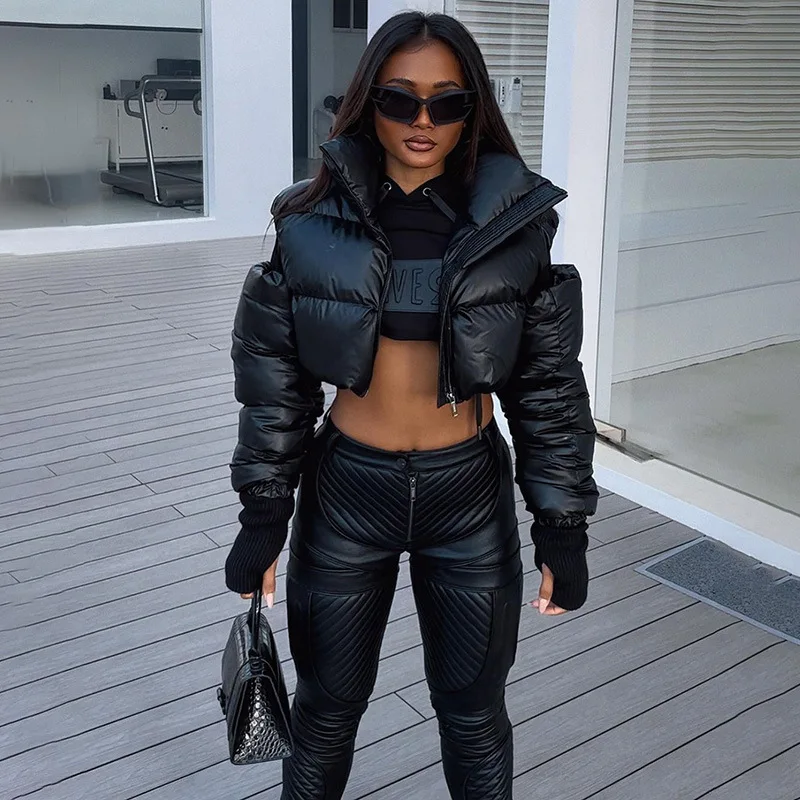 Crop Puffer Jackets Bubble Winter Puff Coats Y2K Streetwear Clothes 2023 Women Winter Fall Hollow Out Clothes Cropped Jacket
Crop Puffer Jackets Bubble Winter Puff Coats Y2K Streetwear Clothes 2023 Women Winter Fall Hollow Out Clothes Cropped Jacket