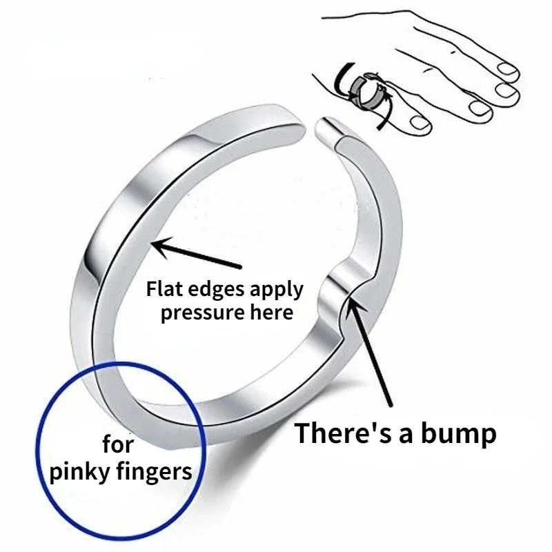 Anti Snore Ring Acupressure Apnea Sleeping Aid Stop Snoring Silver Anti Snore Ring Fashion New Snoring Device 2023
Anti Snore Ring Acupressure Apnea Sleeping Aid Stop Snoring Silver Anti Snore Ring Fashion New Snoring Device 2023