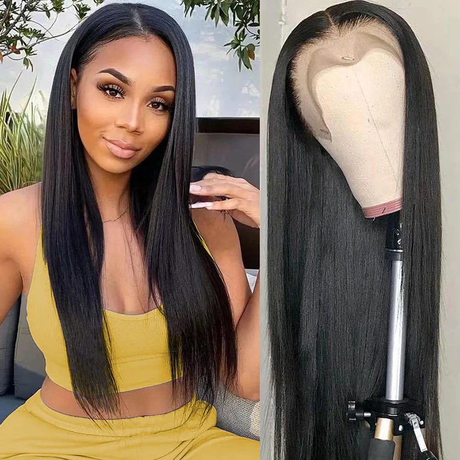 

30 Inch 13x6 Lace Frontal Wig Mylockme Hair 12a Grade 32 Inches Straight Brazilian Hair Pre Plucked Human Hair Lace Front Wig