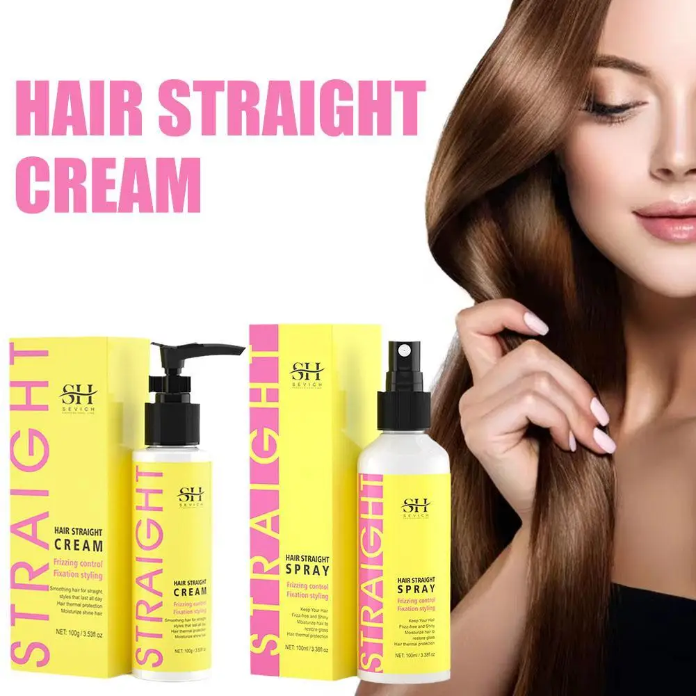 Fast Hair Straightening Cream Anti-Frizz Smooth Straight Hair Spray Shiny Anti Broken Hair Smoothing Hair Care Products
Fast Hair Straightening Cream Anti-Frizz Smooth Straight Hair Spray Shiny Anti Broken Hair Smoothing Hair Care Products