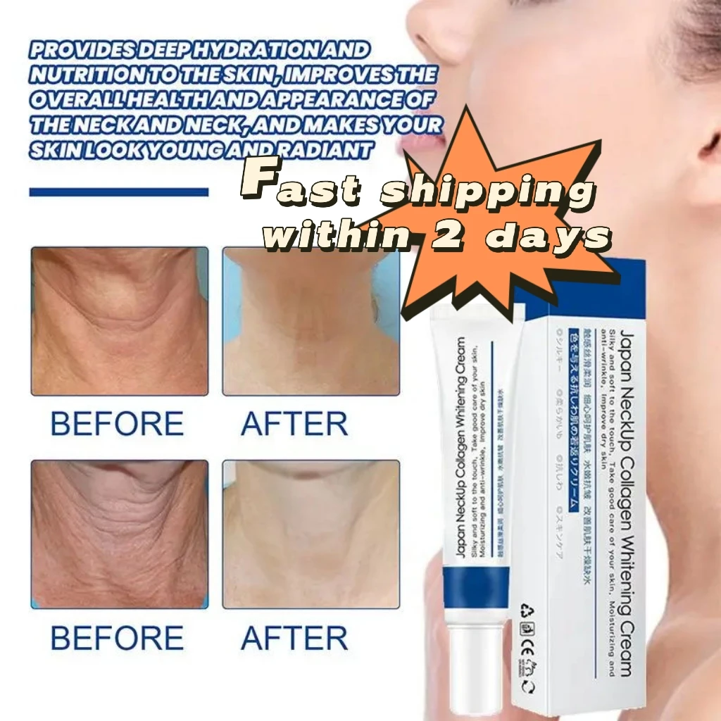 Original Collagen Neck Cream Anti-aging Whitening Moisturizing Tightening Lifting for Neck Double Chin Reducer Fine Lines Care
Original Collagen Neck Cream Anti-aging Whitening Moisturizing Tightening Lifting for Neck Double Chin Reducer Fine Lines Care