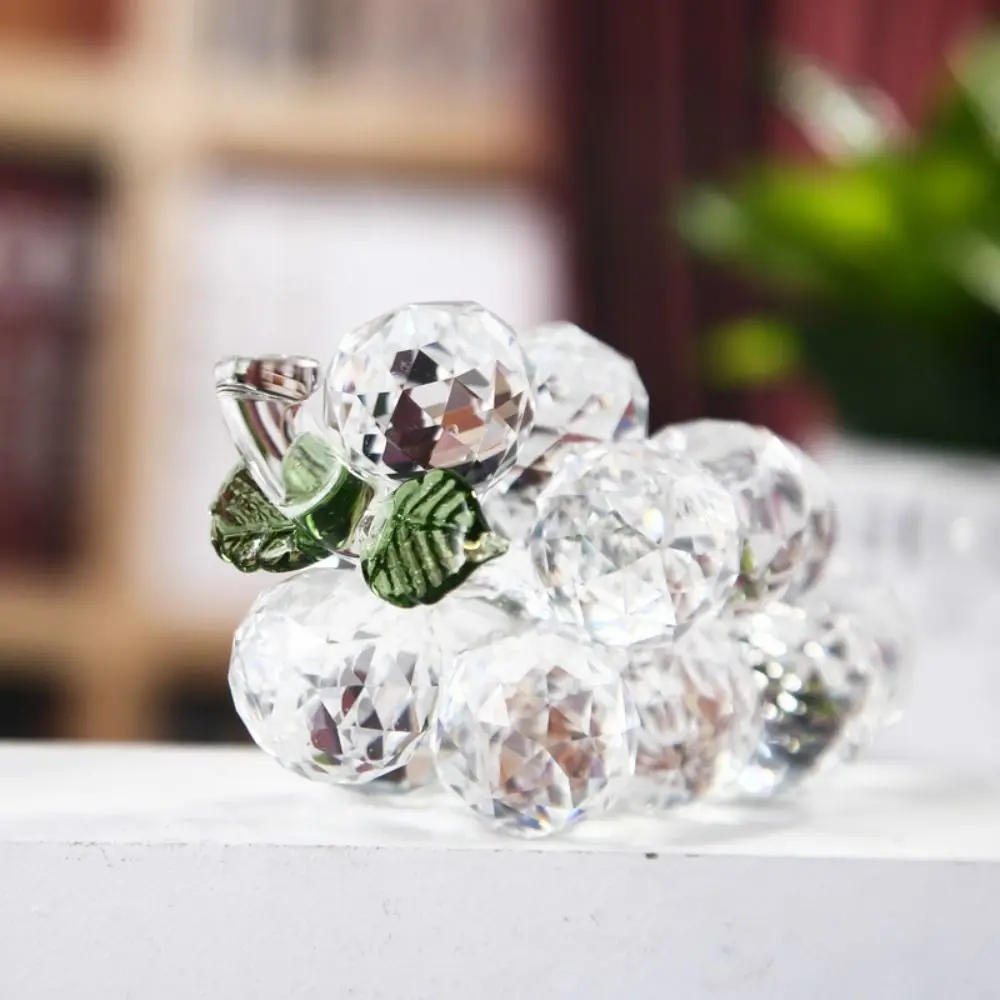 High-end Crystal Grape Ornament Multicolor Creative Crystal Clear Grape Handicrafts Exquisite Luxury Purple Grapes Figurine
High-end Crystal Grape Ornament Multicolor Creative Crystal Clear Grape Handicrafts Exquisite Luxury Purple Grapes Figurine