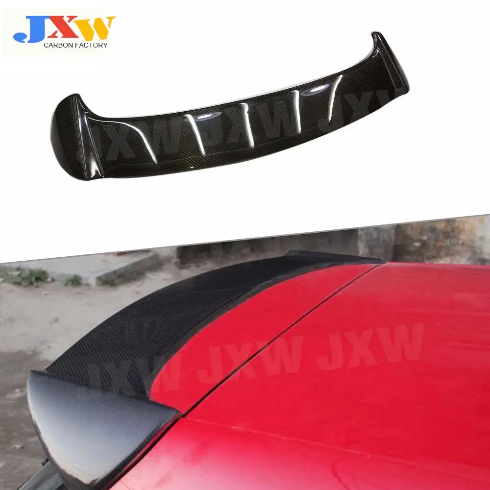 

For Volkswagen VW Golf 6 MK6 VI GTI R20 2010-2013 Not For Standard Bumper Rear Roof Spoiler Window Wings Lip Carbon Fiber FRP