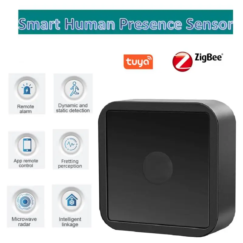 Tuya ZigBee Wireless Smart Human Presence Sensor Real-time Detection Micro-motion Detect Human Motion Detector Smart Life
Tuya ZigBee Wireless Smart Human Presence Sensor Real-time Detection Micro-motion Detect Human Motion Detector Smart Life