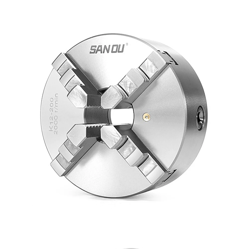 K12-200 4 Jaws 4000r/min Self-Centering Chuck Sanou Brand 4 jaw chuck 5'' lathe chuck self centering for mini metal lathe
K12-200 4 Jaws 4000r/min Self-Centering Chuck Sanou Brand 4 jaw chuck 5'' lathe chuck self centering for mini metal lathe