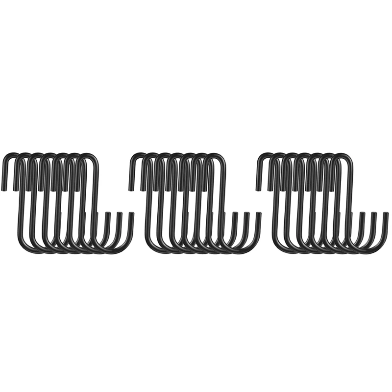120 Pack Heavy Duty S Hooks, S Shaped Hooks For Hanging Clothes, Metal Hanging Hangers Hooks For Kitchen Bathroom
120 Pack Heavy Duty S Hooks, S Shaped Hooks For Hanging Clothes, Metal Hanging Hangers Hooks For Kitchen Bathroom