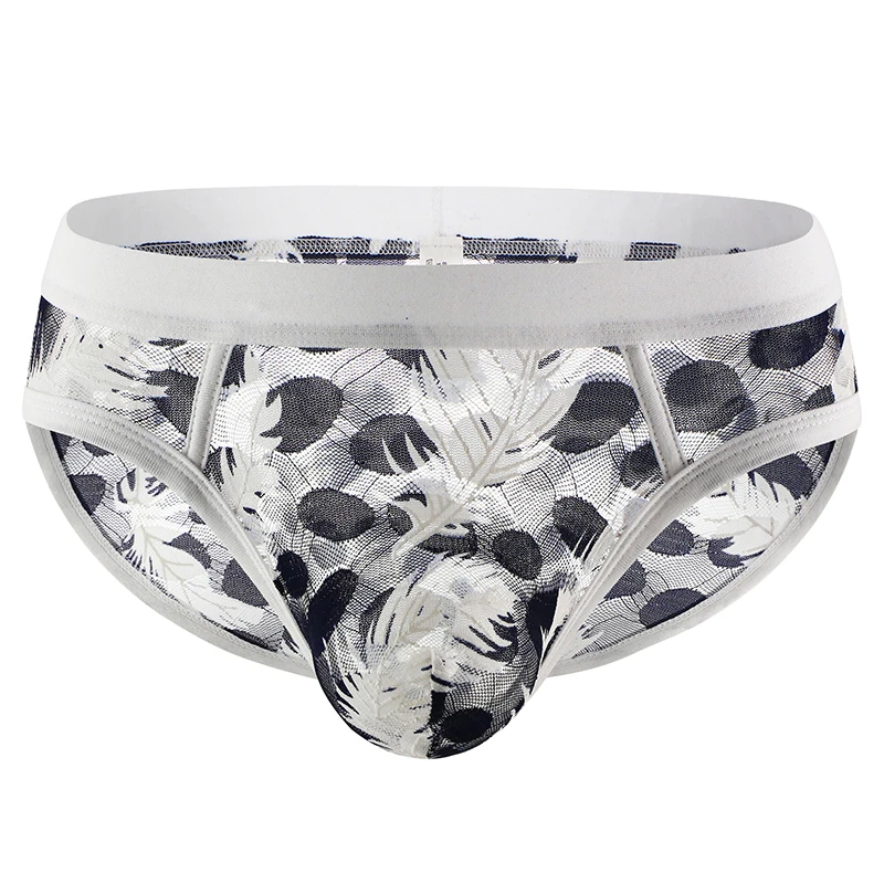 Men's Briefs Sexy Low Rise See Through Breathable Underpants Printing Pattern Male Underwear Nylon Casual Panties Briefs
Men's Briefs Sexy Low Rise See Through Breathable Underpants Printing Pattern Male Underwear Nylon Casual Panties Briefs