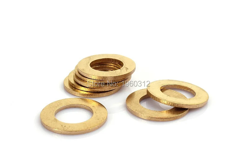 Brass Flat Washer Metal Plain Meson Seal Gasket Set M2 M2.5 M3 M4 M5 M6 M8 M10 M12 M14 M16 | Обустройство дома