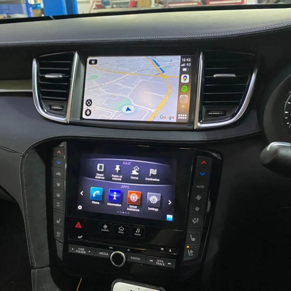 Беспроводной автомобильный декодер AZTON для Infiniti Q50 Q60 Q50L QX50 2018, двойной экран, OEM-навигация, радио
Беспроводной автомобильный декодер AZTON для Infiniti Q50 Q60 Q50L QX50 2018, двойной экран, OEM-навигация, радио