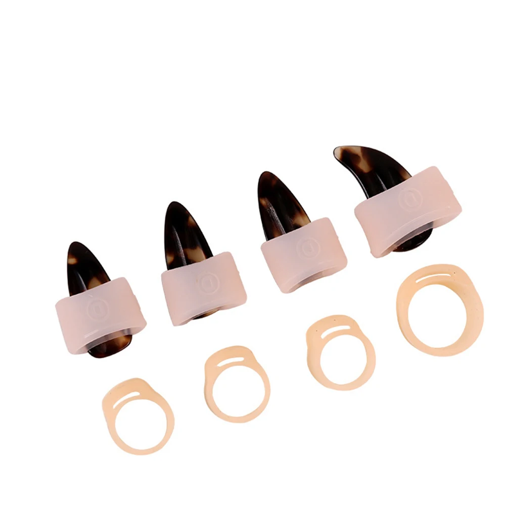 4 Pcs Guzheng Nail Cover Guzheng Finger Picks Practice Accessories Size S/M/L For Right Hand Or Left Hand Silicone Protective
4 Pcs Guzheng Nail Cover Guzheng Finger Picks Practice Accessories Size S/M/L For Right Hand Or Left Hand Silicone Protective