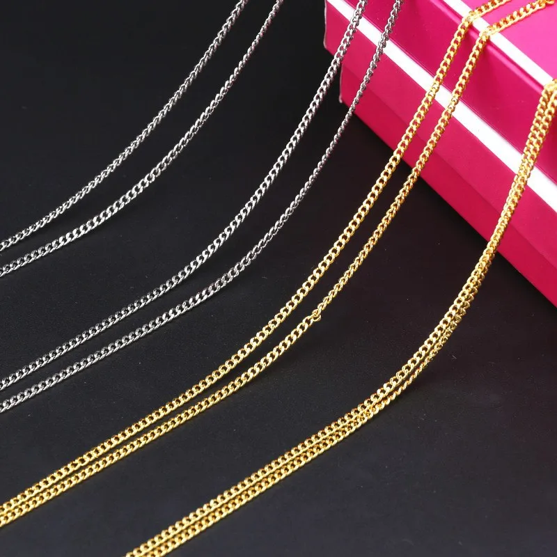 Wholesale Fashion Minimalist Coarse 48/68/88cm Whip Chain Can Be Paired with A Pendant
Wholesale Fashion Minimalist Coarse 48/68/88cm Whip Chain Can Be Paired with A Pendant