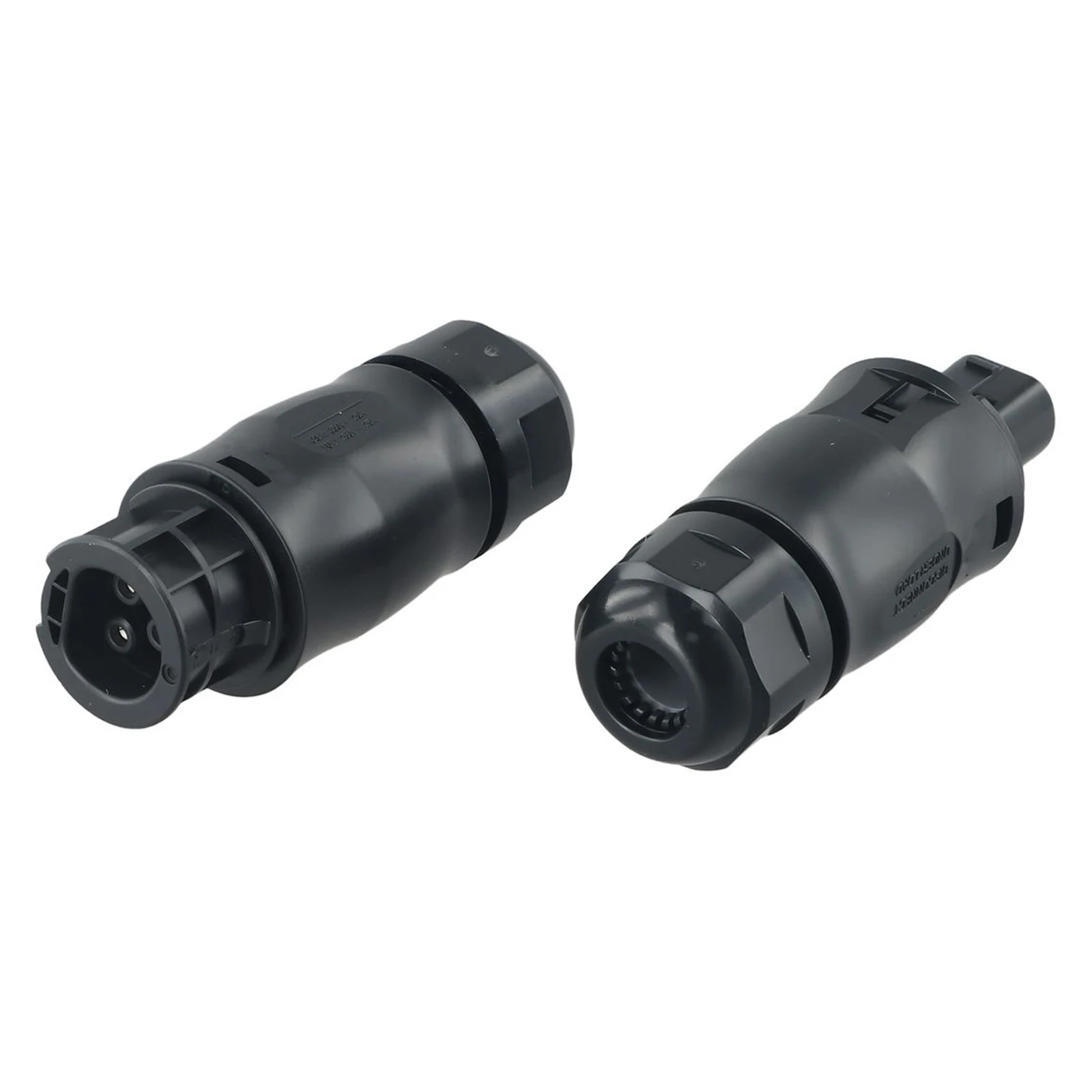 Flexible and efficient IP68 3 pin AC socket female + plug male for For Inverters compatible with various cables
Flexible and efficient IP68 3 pin AC socket female + plug male for For Inverters compatible with various cables